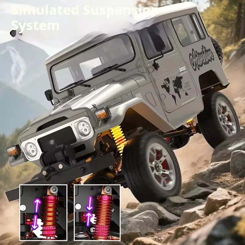 HG AWD 1/16 Radio Controlled Off Road Car HG4 211 Metal Drive Shafts Smoke Unit Lights Sounds Effect RTR RC Crawler Model
HG AWD 1/16 Radio Controlled Off Road Car HG4 211 Metal Drive Shafts Smoke Unit Lights Sounds Effect RTR RC Crawler Model