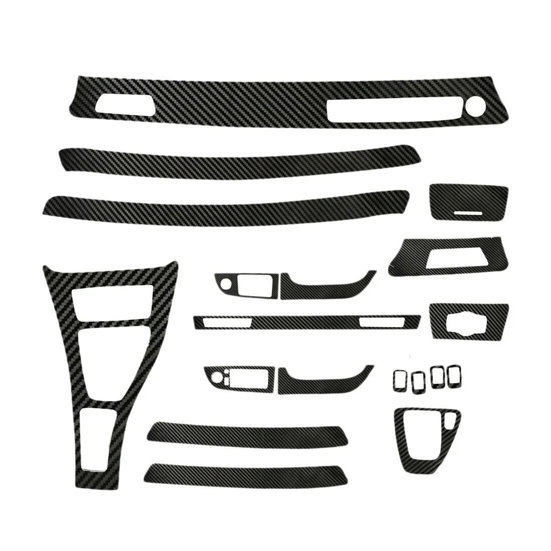 5D Interior Carbon Fiber Vinyl Trim Decal For BMW 3 Series E90 2005-2013 Stickers For Dashboard Console/cup Holder Panel
5D Interior Carbon Fiber Vinyl Trim Decal For BMW 3 Series E90 2005-2013 Stickers For Dashboard Console/cup Holder Panel