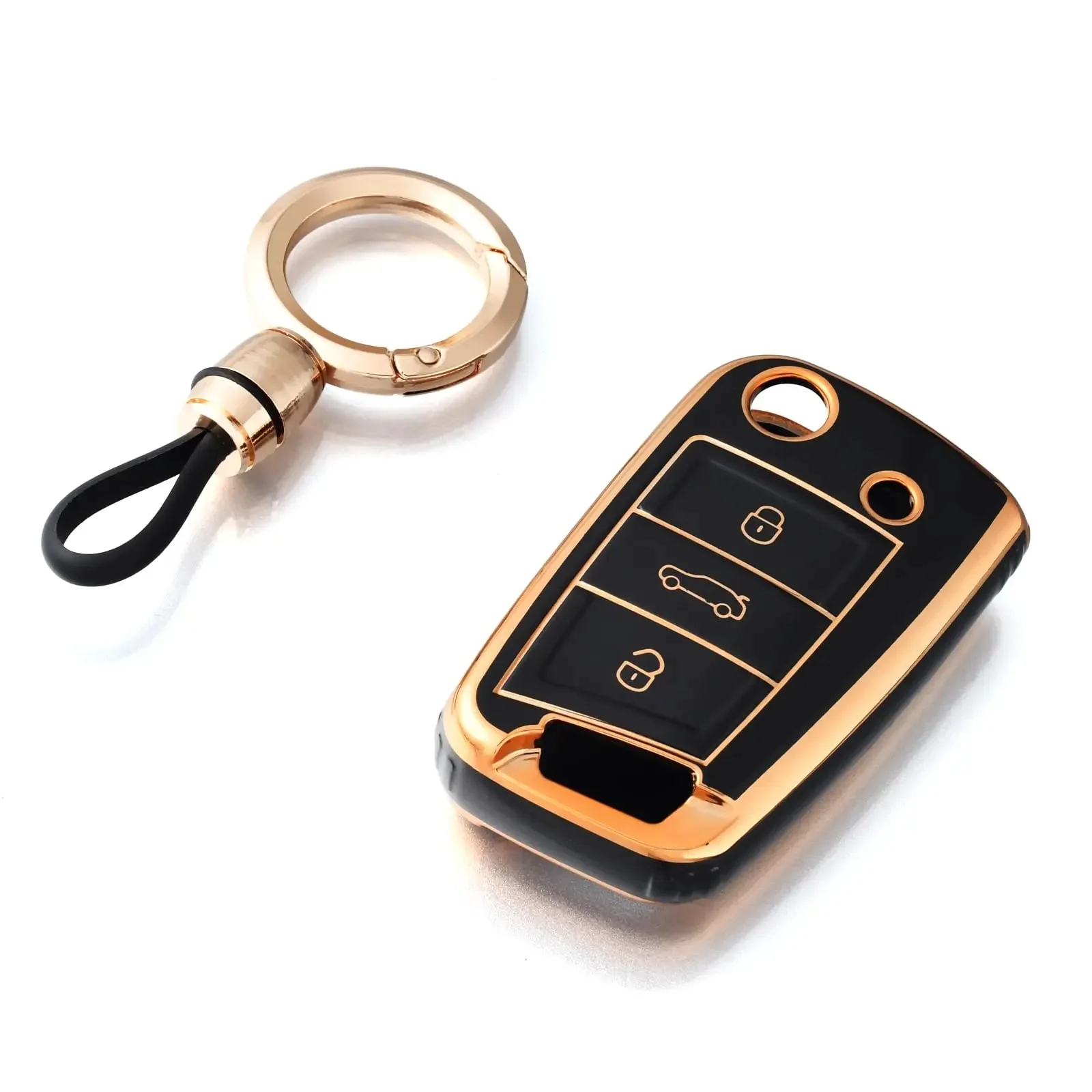 Off We Go Car Key Case 3 button Key cover keychain for Volkswagen Golf 7 MK7 Variant Passat Skoda Leon Ibiza Tiguan SEAT Ateca
Off We Go Car Key Case 3 button Key cover keychain for Volkswagen Golf 7 MK7 Variant Passat Skoda Leon Ibiza Tiguan SEAT Ateca