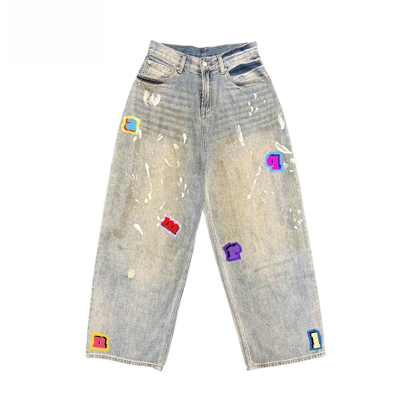 Bright Color Design Dopaamine Luxury Trend Oldschool Abi Jeans Casual Entertainment Cotton Adult Unisex Denim Pants
Bright Color Design Dopaamine Luxury Trend Oldschool Abi Jeans Casual Entertainment Cotton Adult Unisex Denim Pants