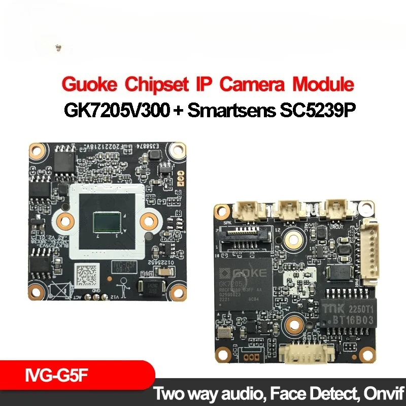 5MP IPC Module GK7205V300 SC5239P XM CCTV IP Camera Board Video Surveillance RTSP ONVIF Motion Detection Remote Control
5MP IPC Module GK7205V300 SC5239P XM CCTV IP Camera Board Video Surveillance RTSP ONVIF Motion Detection Remote Control