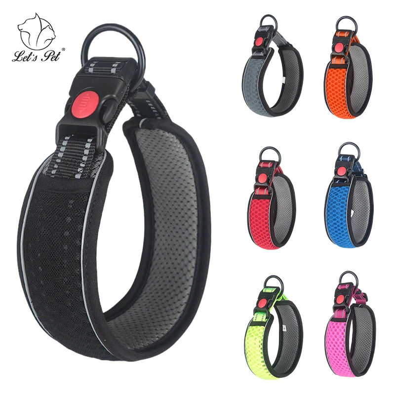 Upgrade Dog Collar Explosion-Proof Widen Reflective Buckle Dog Collars For Small Breed Large Dogs Luxury Adjustable Breathable
Upgrade Dog Collar Explosion-Proof Widen Reflective Buckle Dog Collars For Small Breed Large Dogs Luxury Adjustable Breathable