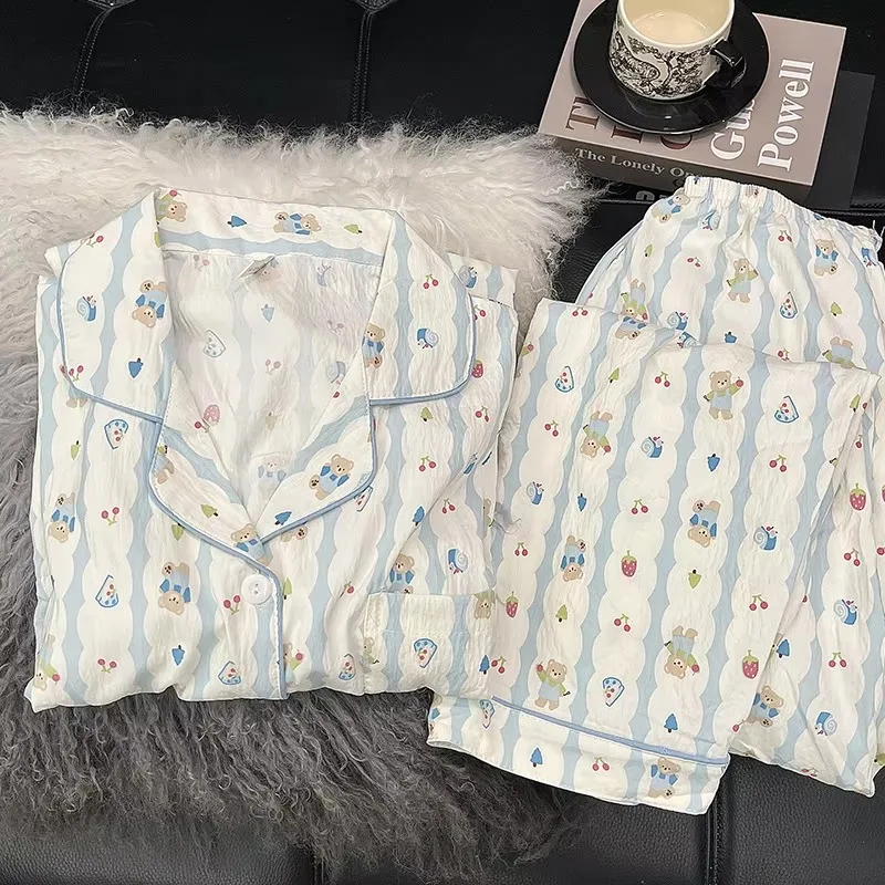 Loose Women Maternity Pajamas Breathable Comfortable Long-sleeved Trousers Clothes Pregnant Home Wear Nursing Sleepwear
Loose Women Maternity Pajamas Breathable Comfortable Long-sleeved Trousers Clothes Pregnant Home Wear Nursing Sleepwear