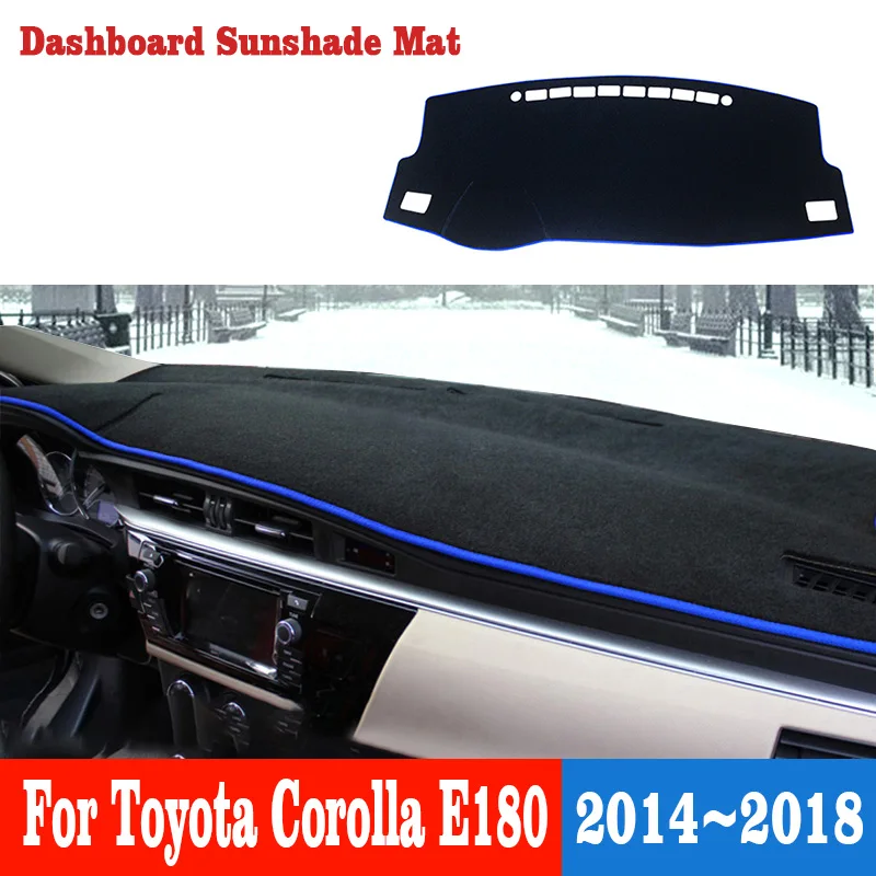 Car Dashboard Anti-UV Sun Shade Mat Instrument Desk Carpet Mat For Toyota Corolla E180 E150 2006~2012 2013 2014~2018 Accessories
Car Dashboard Anti-UV Sun Shade Mat Instrument Desk Carpet Mat For Toyota Corolla E180 E150 2006~2012 2013 2014~2018 Accessories