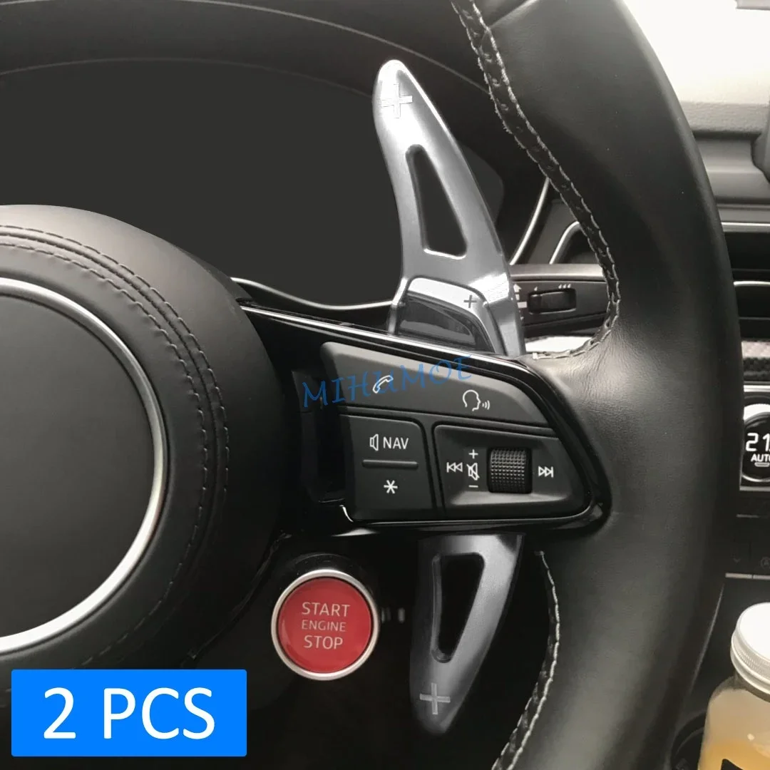 Aluminum Steering Wheel Paddle Shifter Extension For Audi R8 RS3 RS4 RS5 TT RS Q3 Q8 Silver
Aluminum Steering Wheel Paddle Shifter Extension For Audi R8 RS3 RS4 RS5 TT RS Q3 Q8 Silver