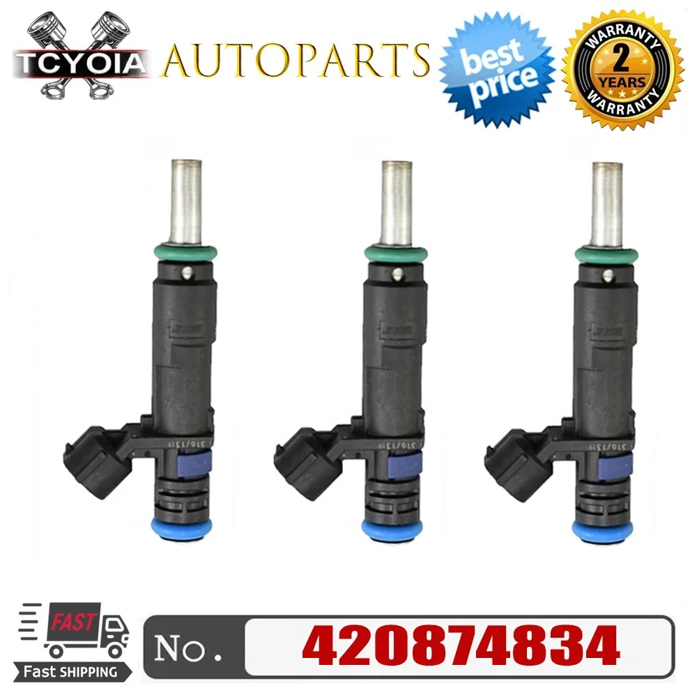 420874846 3Pcs/lot Car Fuel Injectors Nozzle For Sea-Doo Challenger GTI GTR GTX GTXS RXT RXP 420874834 006-622
420874846 3Pcs/lot Car Fuel Injectors Nozzle For Sea-Doo Challenger GTI GTR GTX GTXS RXT RXP 420874834 006-622
