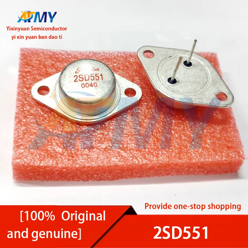 2SB681 2SD551 Metal-Cased Audio Amplifier Matching Transistors TO-3
2SB681 2SD551 Metal-Cased Audio Amplifier Matching Transistors TO-3