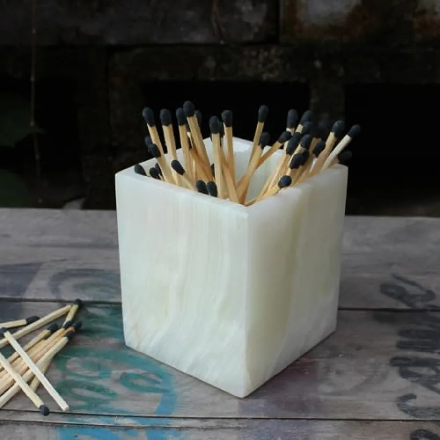 Natural Toothbrush Holders for Bathroom, Marble Makeup Brush Holder Countertop Organizer
Natural Toothbrush Holders for Bathroom, Marble Makeup Brush Holder Countertop Organizer