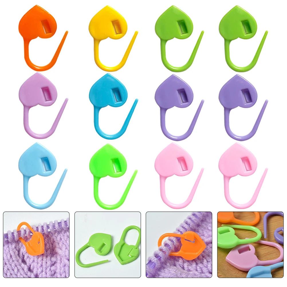 30pcs Stitch Assorted Colors Crochet Stitch Markers Heart Shaped Knitting Crochet Locking Markers Plastic Safety Pins
30pcs Stitch Assorted Colors Crochet Stitch Markers Heart Shaped Knitting Crochet Locking Markers Plastic Safety Pins