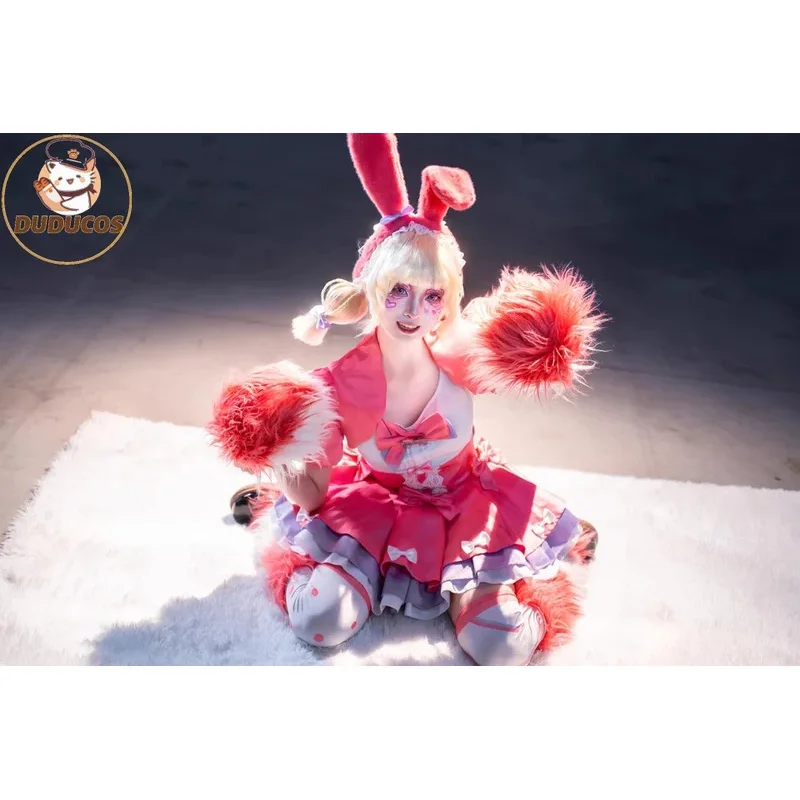 DUDU R Lily Barrier Косплей Игра Identity V Чирлидер Косплей Костюм Вечеринка Униформа Розовое Платье Карнавал Аниме Костюмы Для Ролевых Игр 
DUDU R Lily Barrier Косплей Игра Identity V Чирлидер Косплей Костюм Вечеринка Униформа Розовое Платье Карнавал Аниме Костюмы Для Ролевых Игр