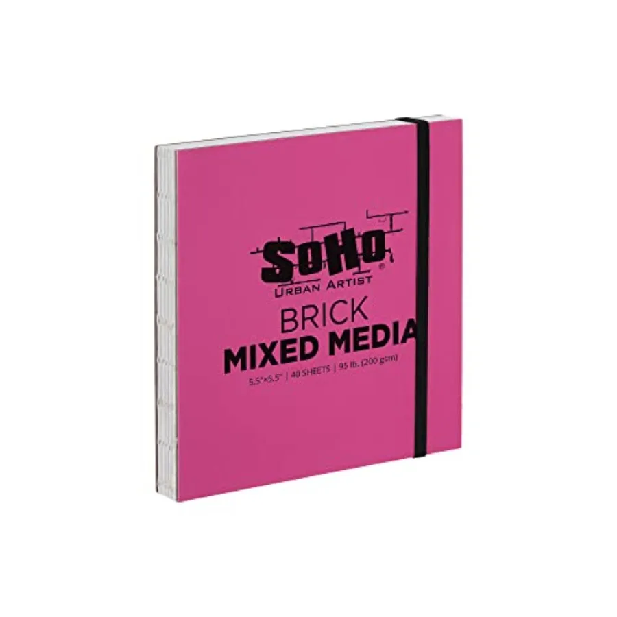 Brick book Journals for ing, Drawing, Colored Pencils, Graphite, and More - "" 0 GSM, 40 Sheets
Brick book Journals for ing, Drawing, Colored Pencils, Graphite, and More - "" 0 GSM, 40 Sheets