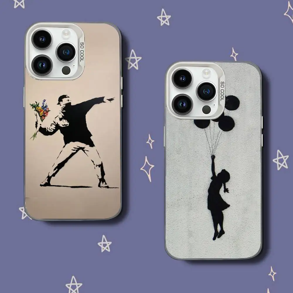 Чехол для телефона Graffiti A-Artist Banksy-S для iPhone 17,16,15,14,13,12,11,Pro,XS,Max,Plus,Mini,SE White Candy, матовый противоударный чехол 
Чехол для телефона Graffiti A-Artist Banksy-S для iPhone 17,16,15,14,13,12,11,Pro,XS,Max,Plus,Mini,SE White Candy, матовый противоударный чехол