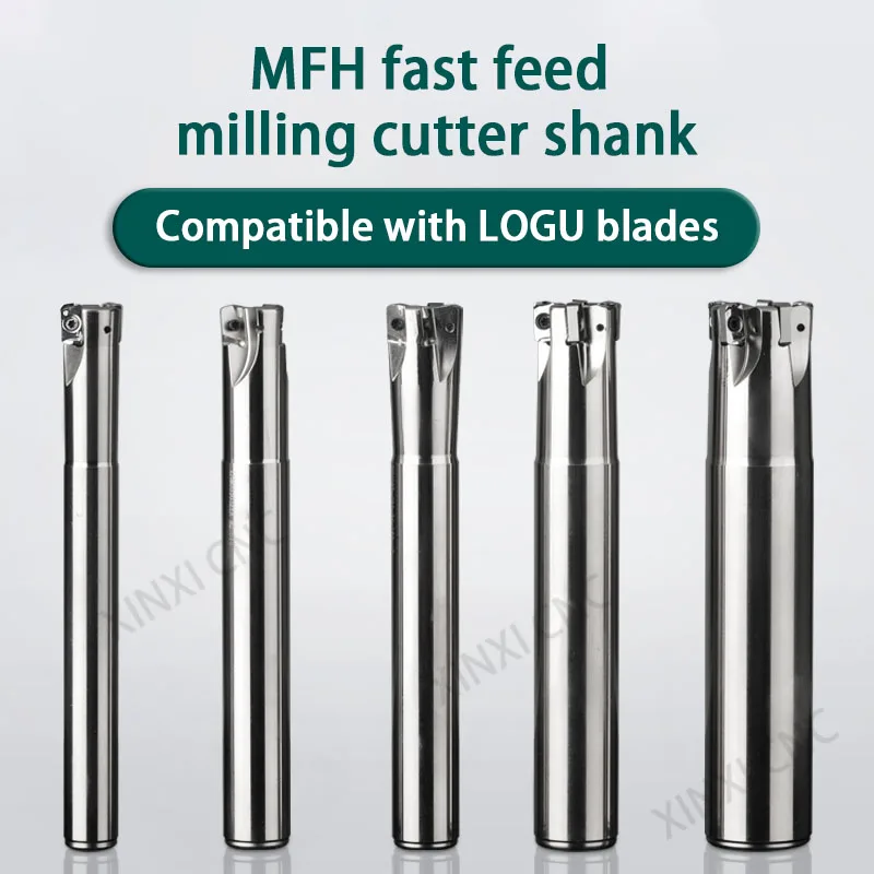 The CNC fast feed milling cutter rod MFH03 double-sided LNMU0303 milling cutter blade is used to roughen thefor 1135
The CNC fast feed milling cutter rod MFH03 double-sided LNMU0303 milling cutter blade is used to roughen thefor 1135