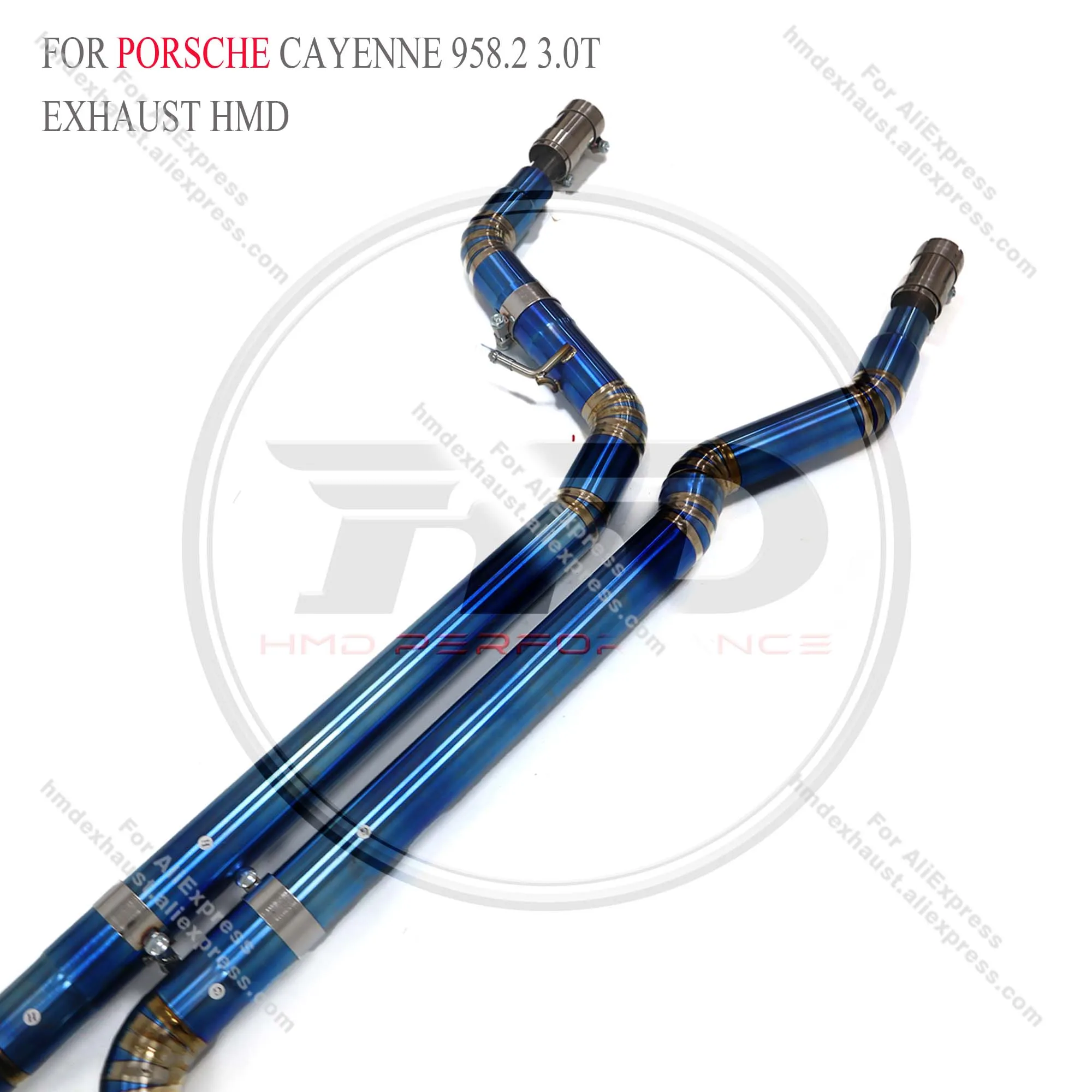 High Quality Catback For Porsche Cayenne 958.2 3.0T Titanium Alloy Exhaust System Vacuum Valve Muffler Tips Racing Pipe HMD
High Quality Catback For Porsche Cayenne 958.2 3.0T Titanium Alloy Exhaust System Vacuum Valve Muffler Tips Racing Pipe HMD