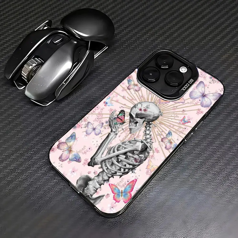 Butterfly skull pattern Phone Case case for iPhone17 16 15 14 13 12 11 Pro/ Max/Plus shock-proof rear cover anti-fingerprint
Butterfly skull pattern Phone Case case for iPhone17 16 15 14 13 12 11 Pro/ Max/Plus shock-proof rear cover anti-fingerprint