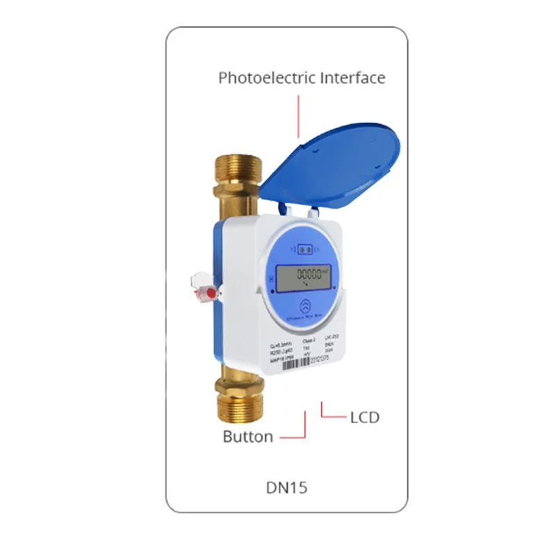 M17K-Dn25mm Tuya Zigbee Smart Ultrasonic Water Meter With LCD Display IP68 - Track Water Flow And Usage
M17K-Dn25mm Tuya Zigbee Smart Ultrasonic Water Meter With LCD Display IP68 - Track Water Flow And Usage