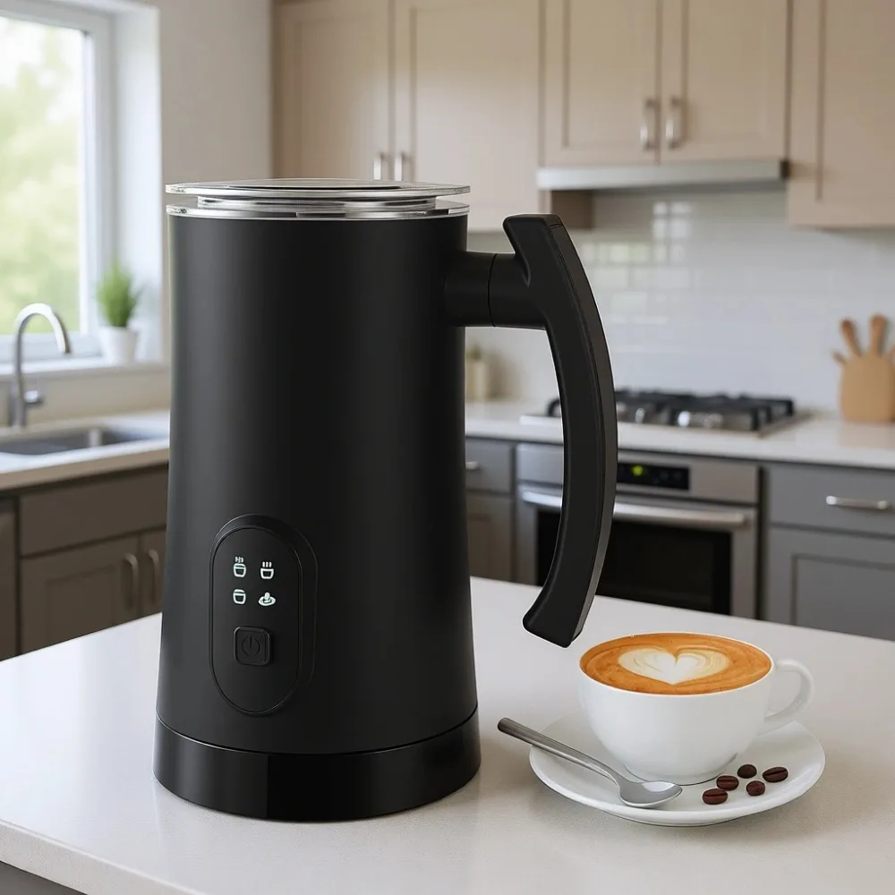 4 in 1 Automatic Milk Frother Steamer 350ml Warm Cold Foam Maker for Coffee Latte Cappuccino
4 in 1 Automatic Milk Frother Steamer 350ml Warm Cold Foam Maker for Coffee Latte Cappuccino