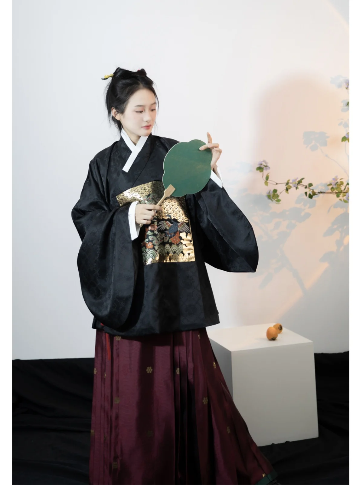 Original Hanfu Ming Dynas Sle Peaco Collar Patchwork Top Loose Fit Regular Thin Polyester Fiber Autumn Collection
Original Hanfu Ming Dynas Sle Peaco Collar Patchwork Top Loose Fit Regular Thin Polyester Fiber Autumn Collection