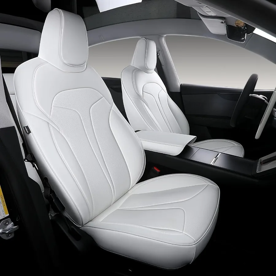 Custom Fit Model Y Seat Covers for 2025 2026 Tesla Model Y Juniper Full Coverage Waterproof Breathable Comfortable Leather Car
Custom Fit Model Y Seat Covers for 2025 2026 Tesla Model Y Juniper Full Coverage Waterproof Breathable Comfortable Leather Car