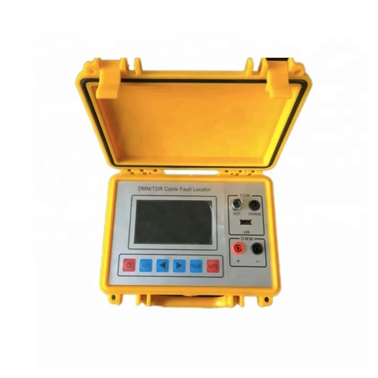 Portable ST620B TDR Underground Cable Fault Locator 8km Dmm No Usb Pulse Reflection Test Copper Cable
Portable ST620B TDR Underground Cable Fault Locator 8km Dmm No Usb Pulse Reflection Test Copper Cable