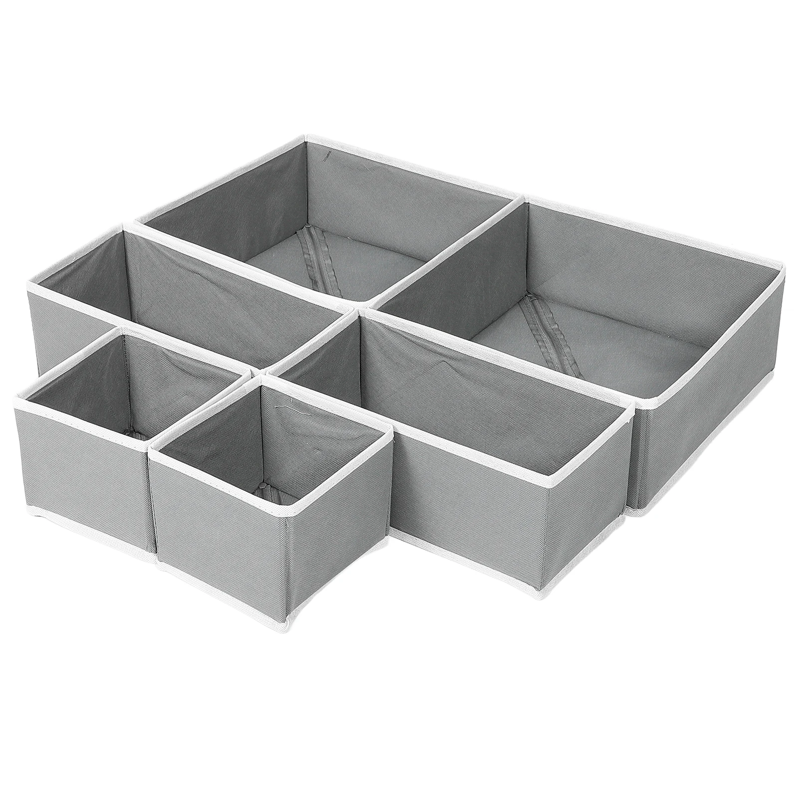 6 Pcs Storage Box Foldable Drawer Folding Storage Box ganizer Large Capacity Sock Clothes Closet Bra Baby Bins
6 Pcs Storage Box Foldable Drawer Folding Storage Box ganizer Large Capacity Sock Clothes Closet Bra Baby Bins