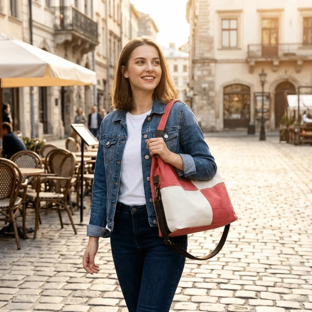 Simple Design Retro Canvas Shoulder Bag Patchwork Style Soft Shoulder Crossbody Bag All-match Large Capacity Color-block Handbag
Simple Design Retro Canvas Shoulder Bag Patchwork Style Soft Shoulder Crossbody Bag All-match Large Capacity Color-block Handbag