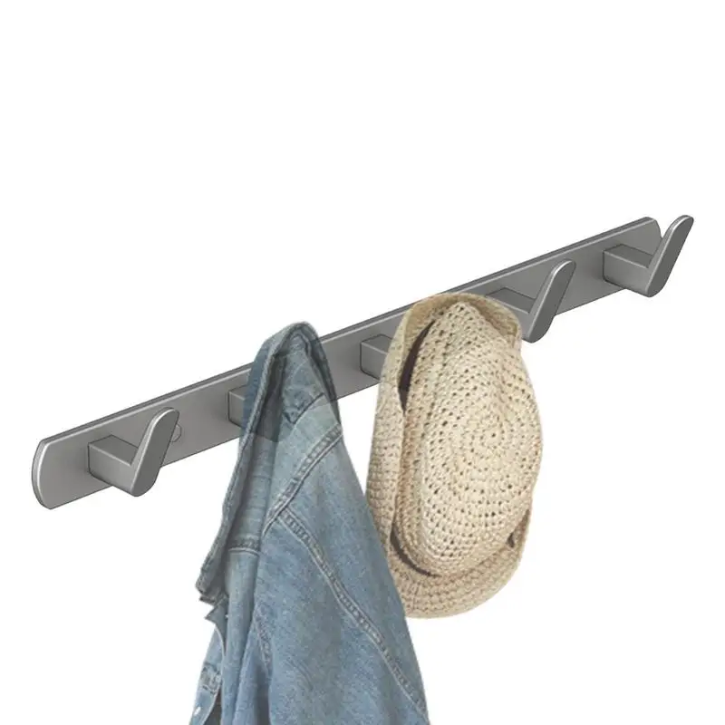 Coat Hooks Self Adhesive Key Towel Door Wall Hanger With 5 Hooks Wall Mount Stable Gray Wall Hooks Bathroom Accessories Hooks
Coat Hooks Self Adhesive Key Towel Door Wall Hanger With 5 Hooks Wall Mount Stable Gray Wall Hooks Bathroom Accessories Hooks