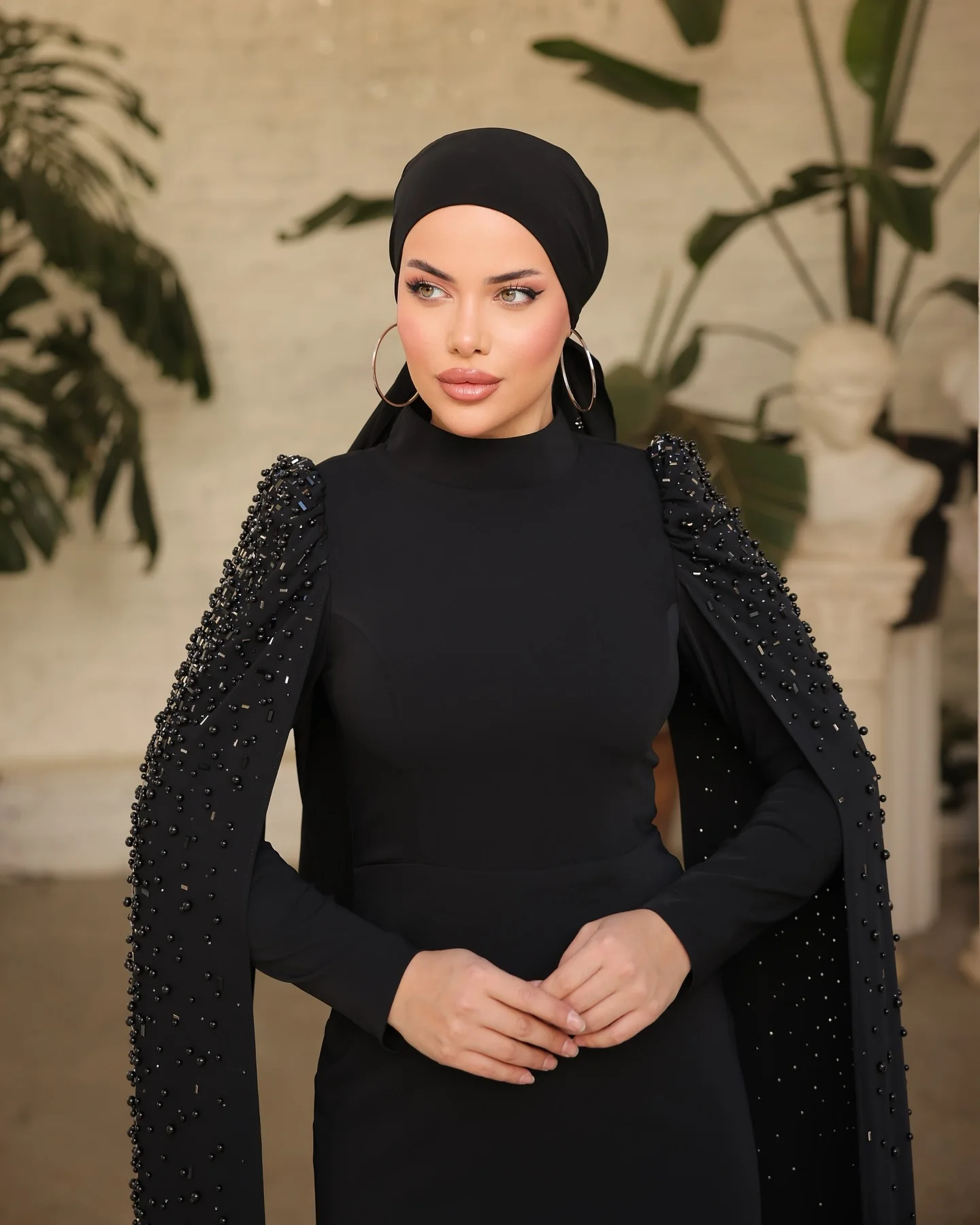 Black High Neck Prom Dresses Beads Crystals Long Sleeves customized Formal Evening Dresses Ankle-Length Arabia Party Gowns
Black High Neck Prom Dresses Beads Crystals Long Sleeves customized Formal Evening Dresses Ankle-Length Arabia Party Gowns