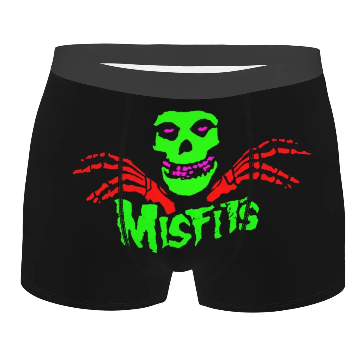 Custom Fashion Horror Punk Rock Misfits Skull Boxers Shorts Panties Male Underpants Stretch Briefs Underwear
Custom Fashion Horror Punk Rock Misfits Skull Boxers Shorts Panties Male Underpants Stretch Briefs Underwear