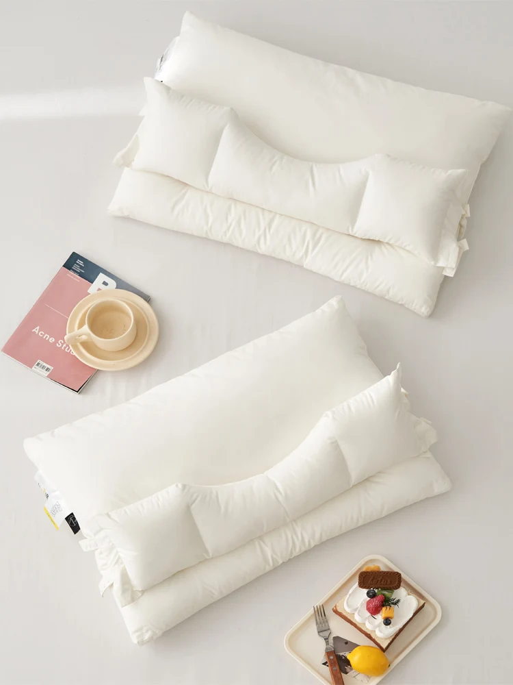 Class a Cotton Feather down Pillow 360 Deee Ne oulder Protection U aped Removable Dual Use Adult Core Travel Pillow
Class a Cotton Feather down Pillow 360 Deee Ne oulder Protection U aped Removable Dual Use Adult Core Travel Pillow
