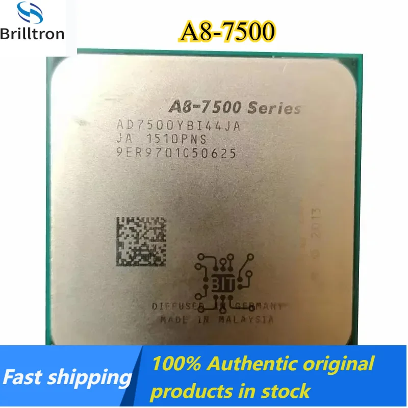 1/5PCS A8-Series A8-7500 A8 7500 3.0GHz Quad-Core Quad-Thread CPU Processor AD7500YBI44JA Socket FM2+ Fast delivery
1/5PCS A8-Series A8-7500 A8 7500 3.0GHz Quad-Core Quad-Thread CPU Processor AD7500YBI44JA Socket FM2+ Fast delivery