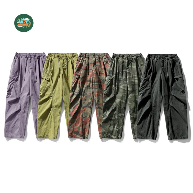 W2EJOURNEY EU US Size Men's Clothing Trendy Brand Autumn Winter New Heavy Washed Casual Pants Large Pocket Cargo Pants
W2EJOURNEY EU US Size Men's Clothing Trendy Brand Autumn Winter New Heavy Washed Casual Pants Large Pocket Cargo Pants