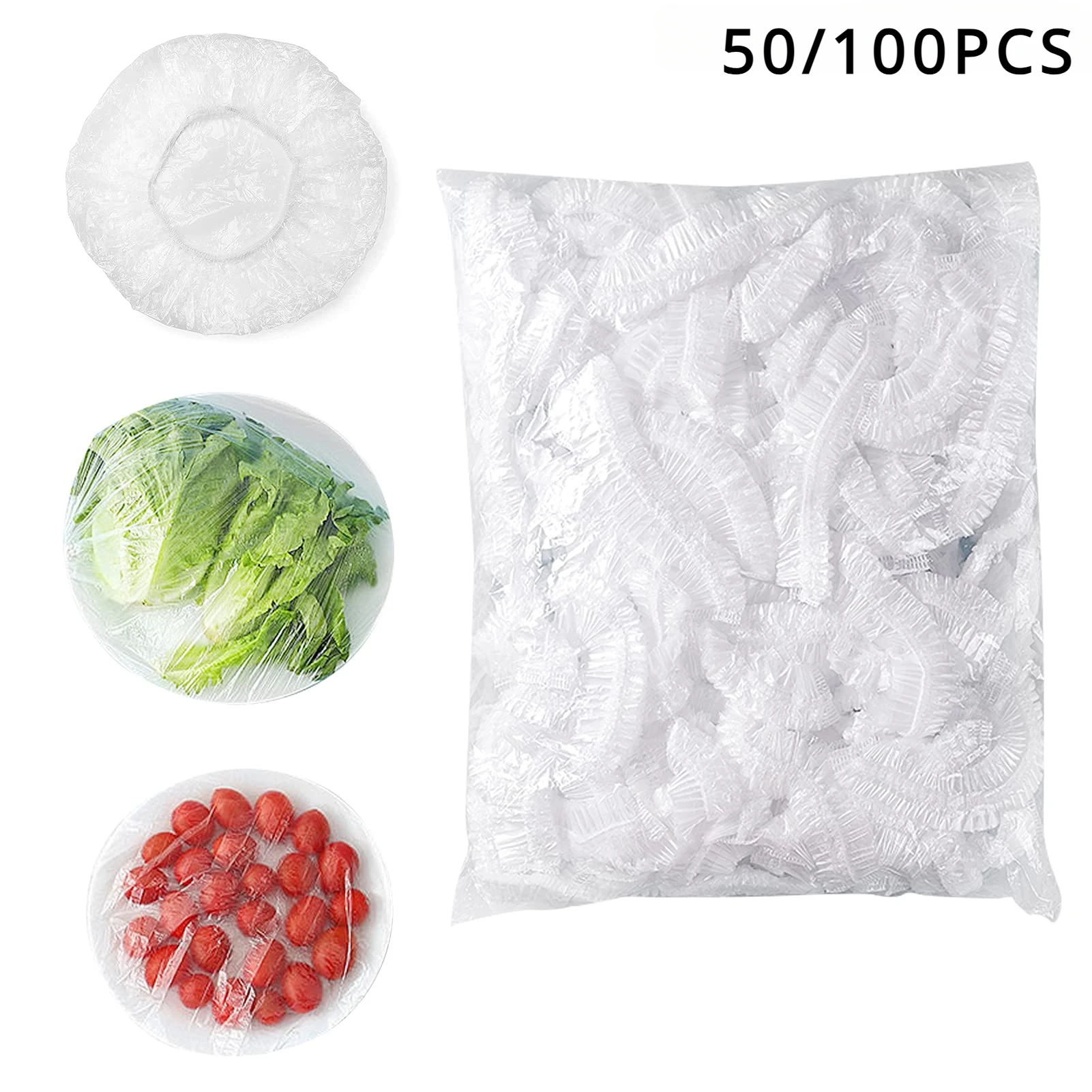 50/100Pcs Disposable Food Cover Elastic Plastic Covers for Dishe Wrap Clings Film Dish Plate Fresh Keeping Bag Kitchen Supplies
50/100Pcs Disposable Food Cover Elastic Plastic Covers for Dishe Wrap Clings Film Dish Plate Fresh Keeping Bag Kitchen Supplies