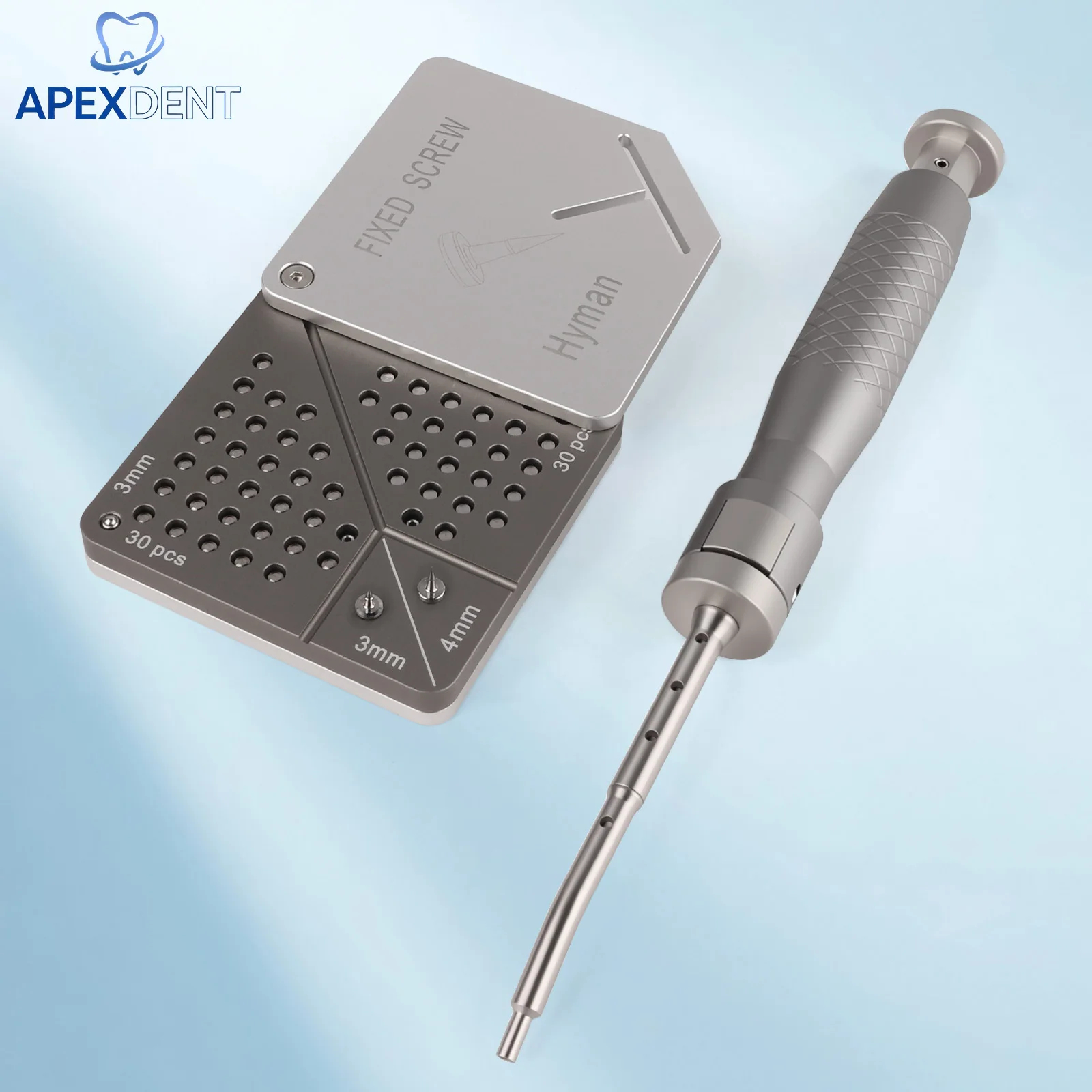 Dental Membrane Staple Gun with 60 Titanium Screws Implantation Manual One-Click Automatic Tacker Kit Dentistry Lab Instrument
Dental Membrane Staple Gun with 60 Titanium Screws Implantation Manual One-Click Automatic Tacker Kit Dentistry Lab Instrument