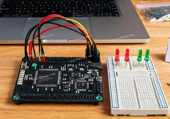 XC6SLX FPGA Development Board High Performance for DIY Electronics Prototyping
XC6SLX FPGA Development Board High Performance for DIY Electronics Prototyping