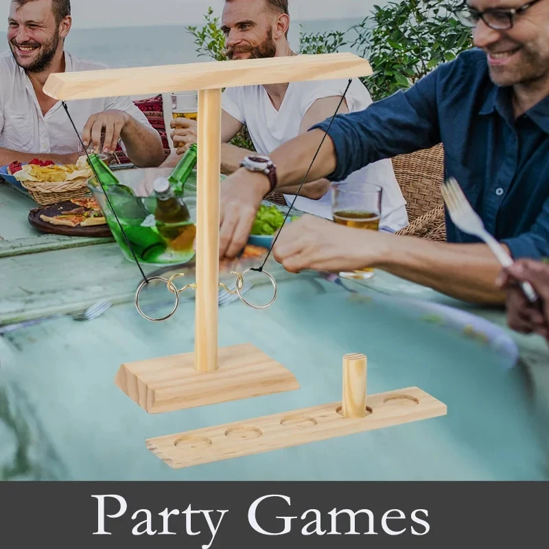 Ring Toss Game Set for Adults & Families, Rustic Wooden Hook & Ring Outdoor Indoor Game, Perfect Patio Decor & Yard Party Gift
Ring Toss Game Set for Adults & Families, Rustic Wooden Hook & Ring Outdoor Indoor Game, Perfect Patio Decor & Yard Party Gift