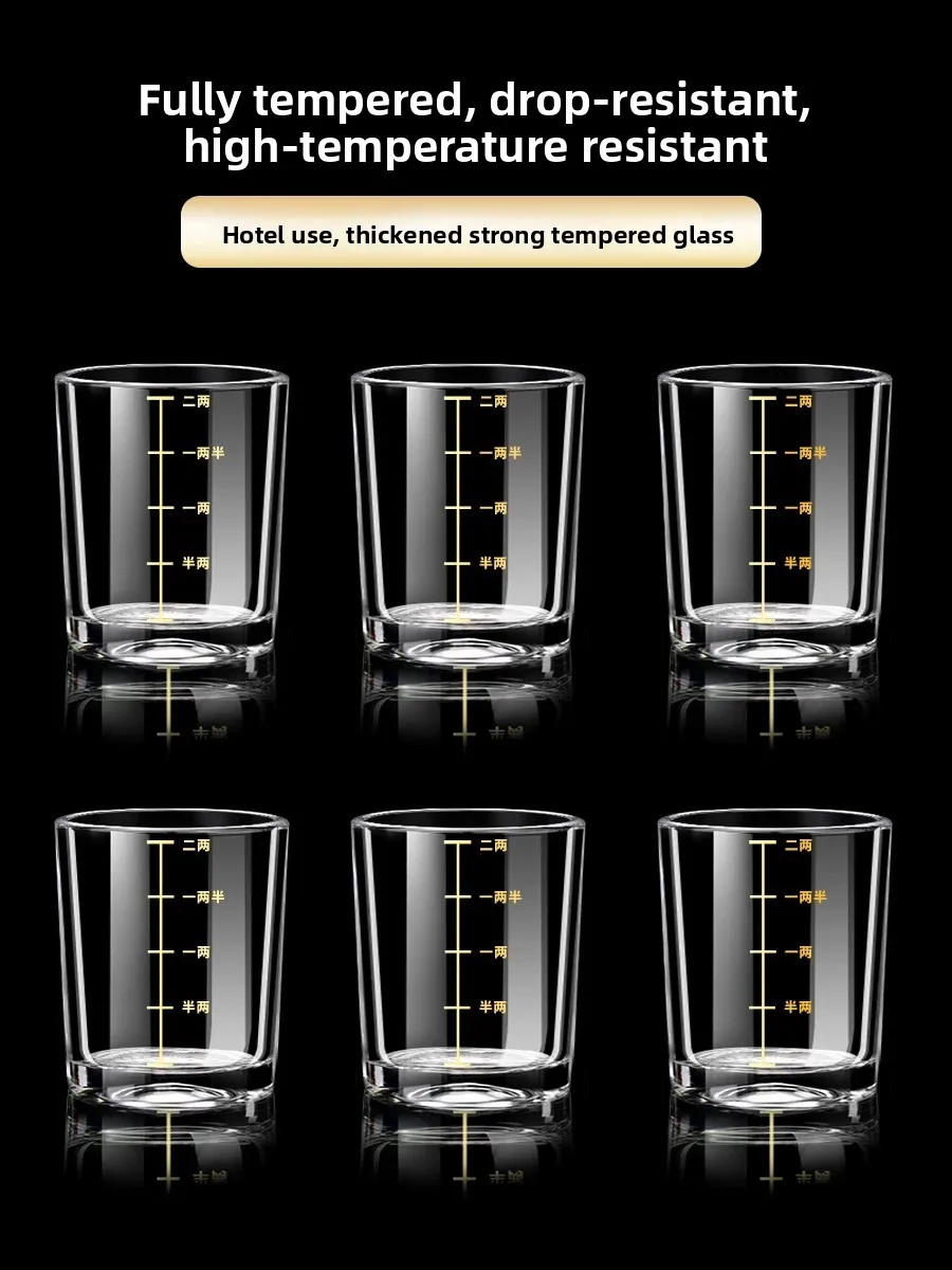 High End Tempered Glass Whiskey Cup Set Chinese Style Pure Color Alcohol Cups Two Ounce Four Ounce Glasses Drinking Utensils
High End Tempered Glass Whiskey Cup Set Chinese Style Pure Color Alcohol Cups Two Ounce Four Ounce Glasses Drinking Utensils