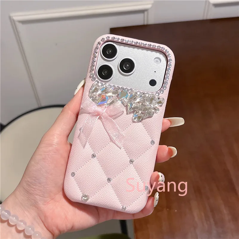 Rhinestone Bow PU Leather Phone Case For iPhone 17 Pro Max Cases 16 15 14 Plus 13 Air 16promax Glitter Hard Back Cover Gift Girl
Rhinestone Bow PU Leather Phone Case For iPhone 17 Pro Max Cases 16 15 14 Plus 13 Air 16promax Glitter Hard Back Cover Gift Girl