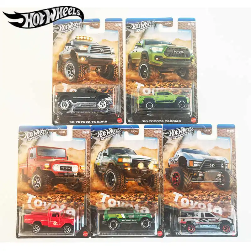 Originhot Wheels Car Truck Silver Series 1/64 Diecast Land Cruiser Off Road Tacoma Tundra Vehicle Collection Model Toys Boy Gift
Originhot Wheels Car Truck Silver Series 1/64 Diecast Land Cruiser Off Road Tacoma Tundra Vehicle Collection Model Toys Boy Gift