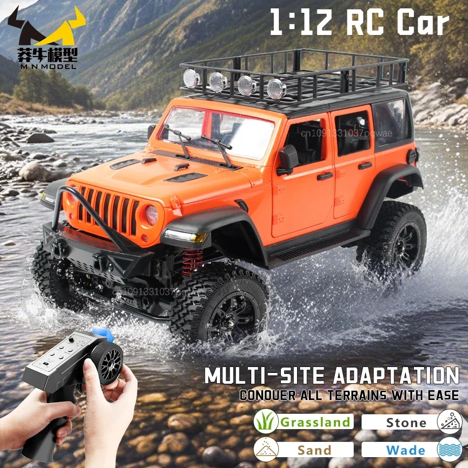 MN MODEL 1:12 4WD RC Diving Off-road Car All Terrain Vehicle Climbing Truck Rock Crawler Buggy Collection Model Toy for Adult
MN MODEL 1:12 4WD RC Diving Off-road Car All Terrain Vehicle Climbing Truck Rock Crawler Buggy Collection Model Toy for Adult