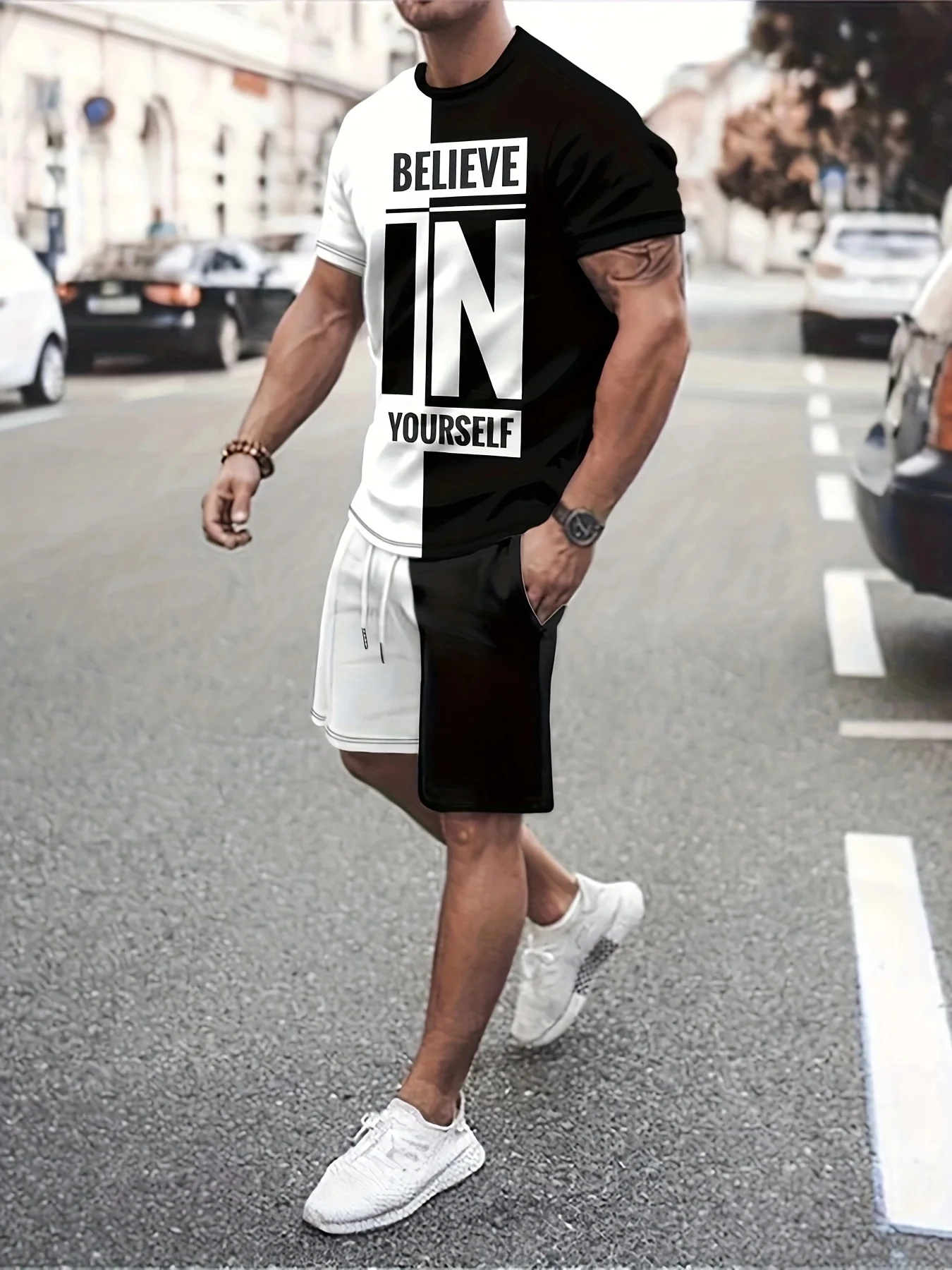 2024 Summer Street Men's and Women's Suits Daily Casual Fashion Loose Comfort Exotic Trend Luxury Sports Printing Breathable
2024 Summer Street Men's and Women's Suits Daily Casual Fashion Loose Comfort Exotic Trend Luxury Sports Printing Breathable
