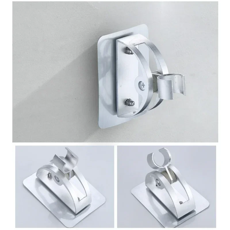 Strong Adhesive 90° Aluminum Wall Gel Mounted Shower Head Holder Adjustable Bathroom Accessories Stand Bracket
Strong Adhesive 90° Aluminum Wall Gel Mounted Shower Head Holder Adjustable Bathroom Accessories Stand Bracket
