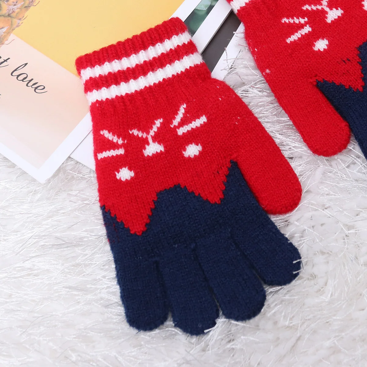 Warm Girl Gloves Knitted Winter Style Soft Comfortable Fit for Cold Weather -Day Wear Knitted Gloves
Warm Girl Gloves Knitted Winter Style Soft Comfortable Fit for Cold Weather -Day Wear Knitted Gloves