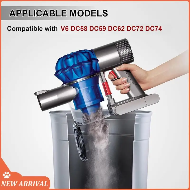Контейнер для мусора для Dyson V6 DC58 DC59 DC62 DC74, канистра для пылесоса, пылесборник, запасная часть No. 965660 -01
Контейнер для мусора для Dyson V6 DC58 DC59 DC62 DC74, канистра для пылесоса, пылесборник, запасная часть No. 965660 -01