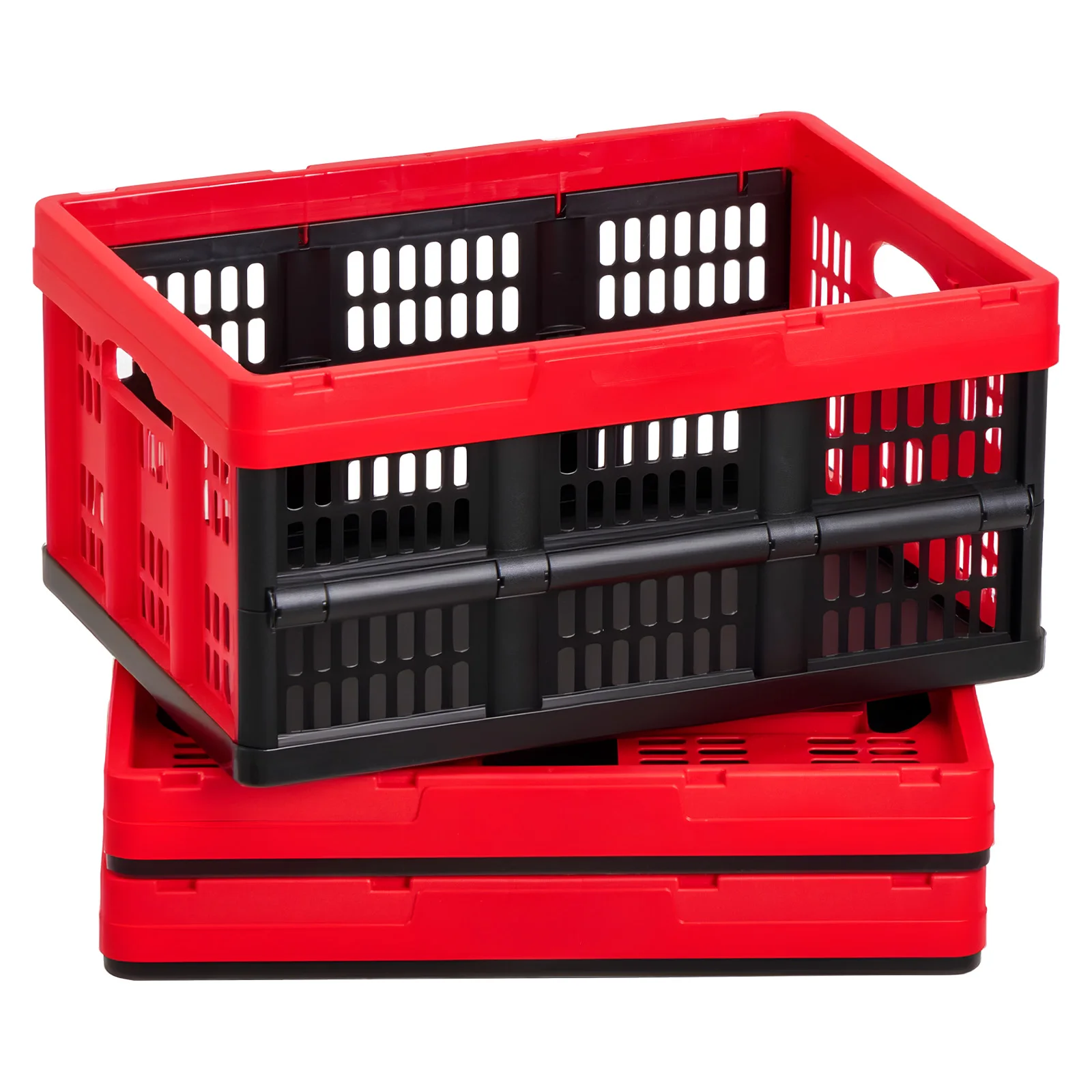 SucceBuy 32L 3 Packs Plastic Collapsible Storage Bins Stackable Folding Storage Crates Space-Saving Baskets for Home Organizing
SucceBuy 32L 3 Packs Plastic Collapsible Storage Bins Stackable Folding Storage Crates Space-Saving Baskets for Home Organizing