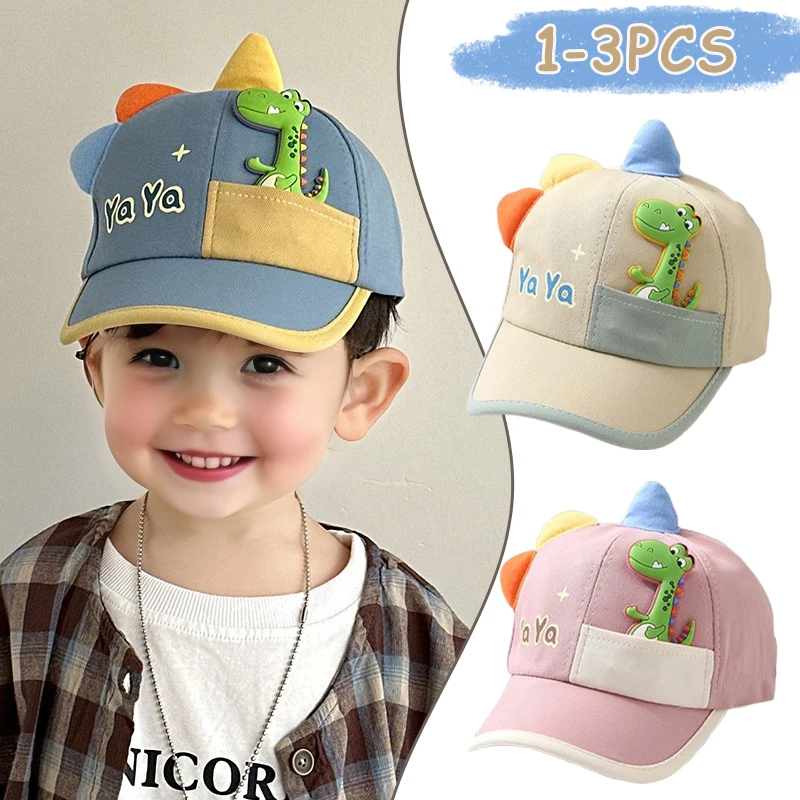 1-3PCS Children's Spring Baseball Hat Sunshade Hat for Boys and Girls Dinosaur Duck Tongue Hat Sunscreen Hat for 1-3 Years Old
1-3PCS Children's Spring Baseball Hat Sunshade Hat for Boys and Girls Dinosaur Duck Tongue Hat Sunscreen Hat for 1-3 Years Old