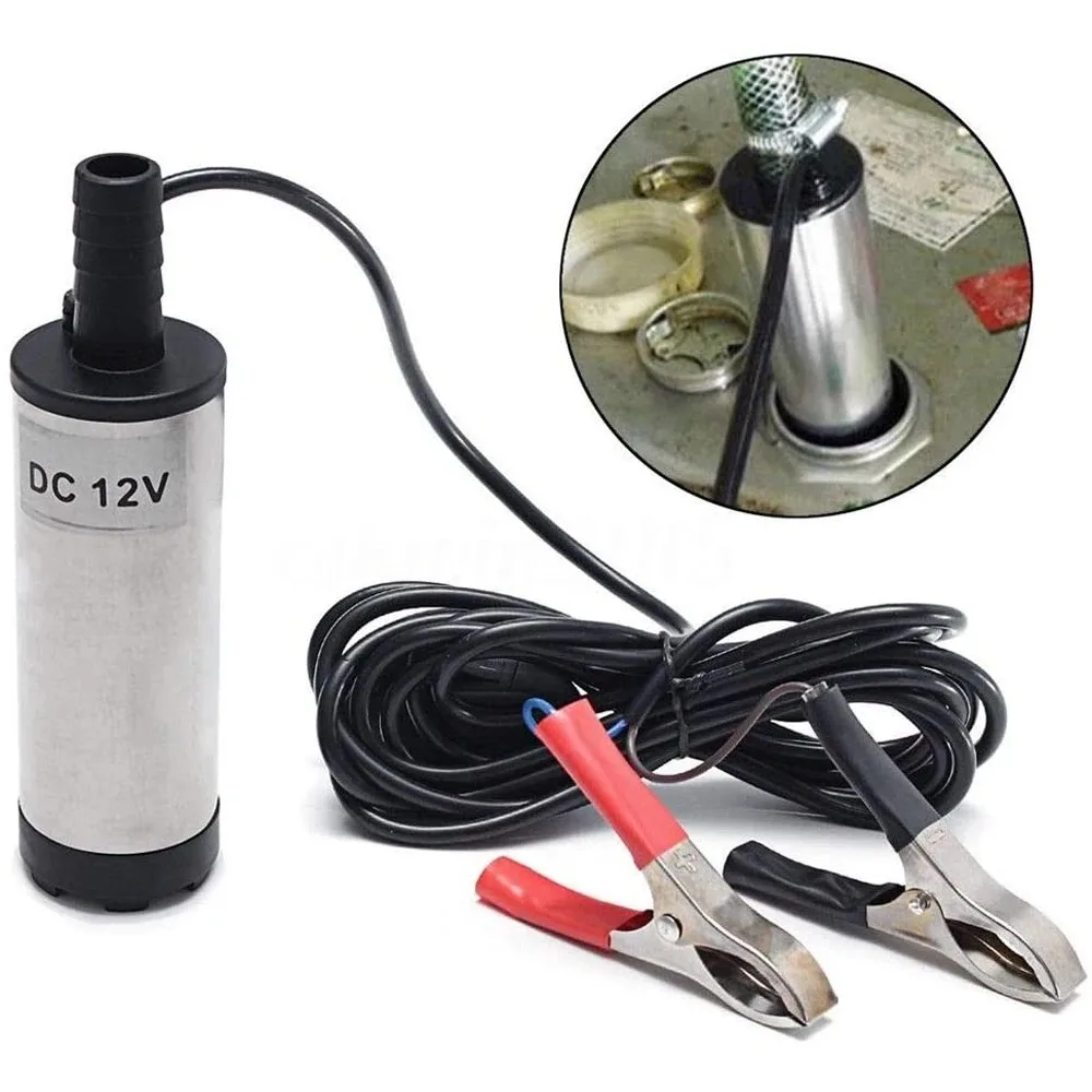 Electric Fuel Transfer Pump Water Oil Transfer Refueling Submersible Pump For Diesel Water Pump 12V 24V 38mm For Car Motorbike
Electric Fuel Transfer Pump Water Oil Transfer Refueling Submersible Pump For Diesel Water Pump 12V 24V 38mm For Car Motorbike