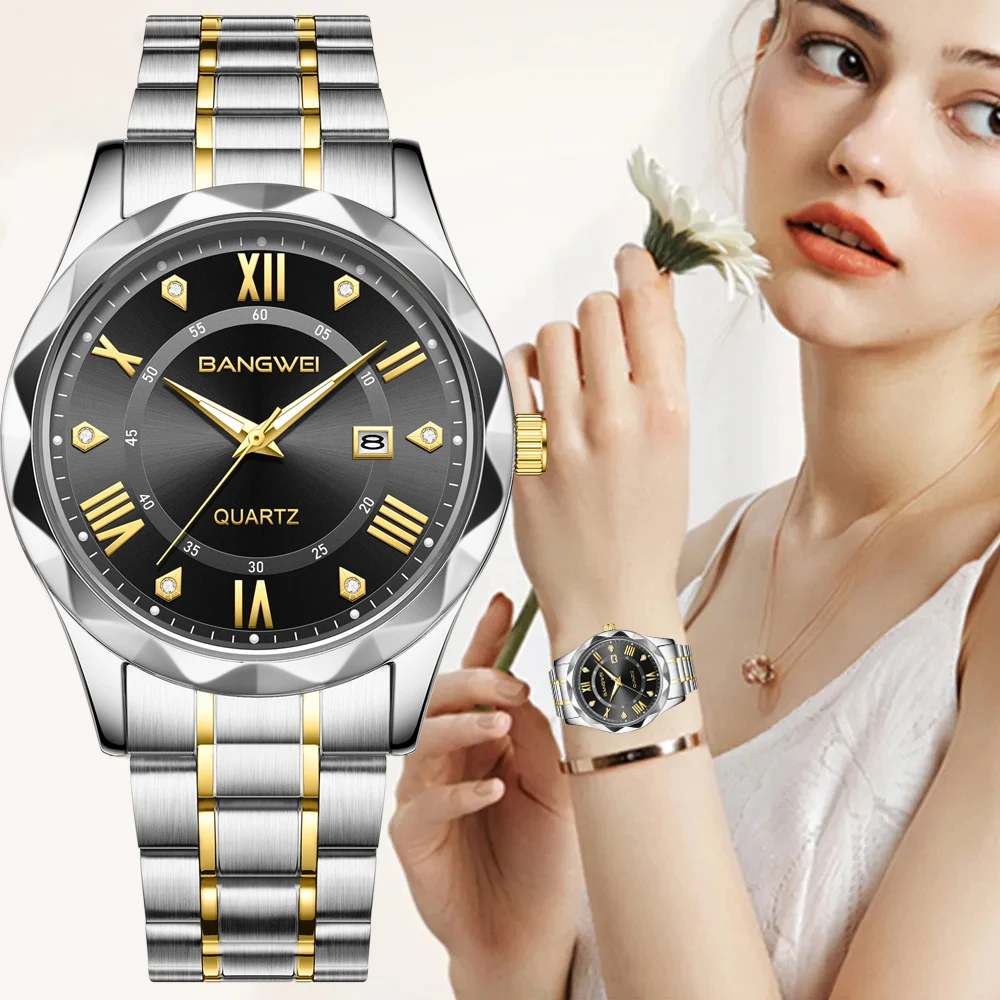 BANGWEI LIGE Women's Watches Top Brand Luxury Diamond Watch For Women Waterproof Luminous Quartz Wristwatch Ladies Reloj Mujer
BANGWEI LIGE Women's Watches Top Brand Luxury Diamond Watch For Women Waterproof Luminous Quartz Wristwatch Ladies Reloj Mujer
