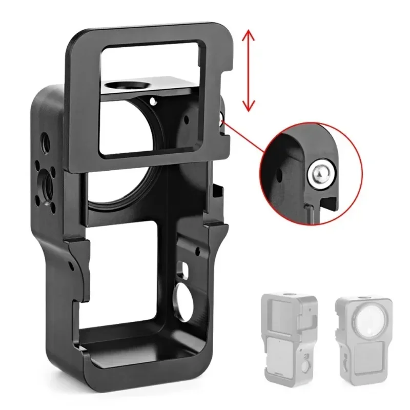 Aluminum Alloy Protective Case for DJI Action 2 Metal Case Frame Cage + UV Lens Filter for DJI Action 2 Camera Accessories
Aluminum Alloy Protective Case for DJI Action 2 Metal Case Frame Cage + UV Lens Filter for DJI Action 2 Camera Accessories