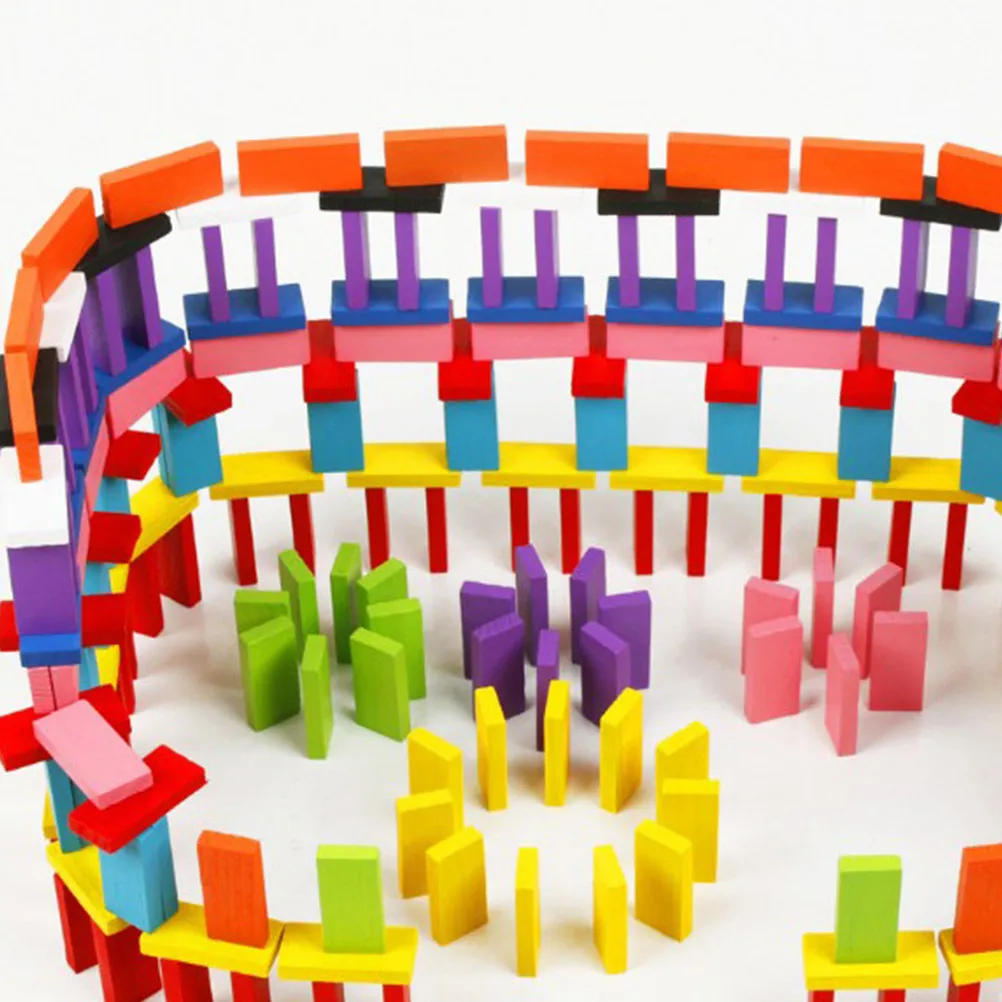 120Pcs Domino Blocks Set Premium Wooden Games Educational Fun for Kids Adults Brain Development
120Pcs Domino Blocks Set Premium Wooden Games Educational Fun for Kids Adults Brain Development